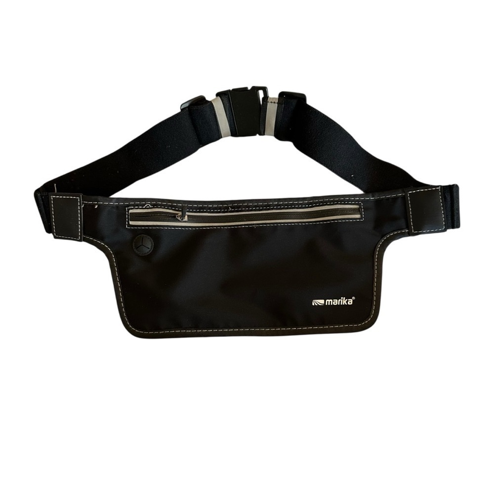 Marika Sleek Black Running Bag for Men